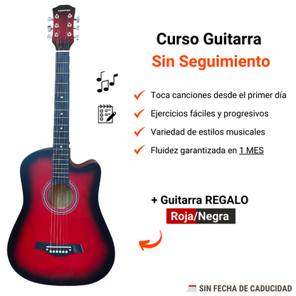 Curso De Guitarra Desde 0 + GUITARRA DE REGALO