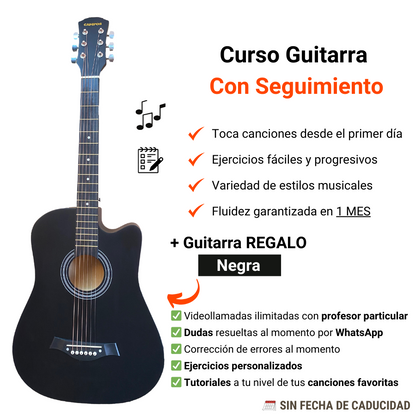 Curso De Guitarra Desde 0 + GUITARRA DE REGALO