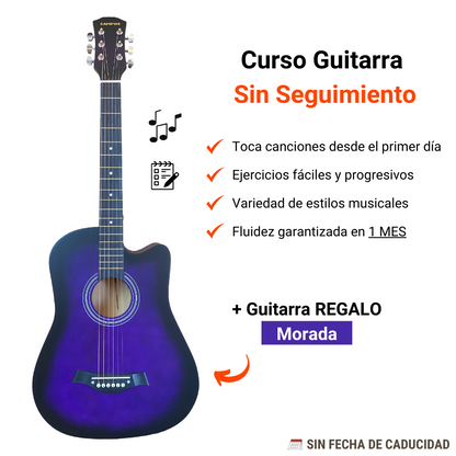 Curso De Guitarra Desde 0 + GUITARRA DE REGALO