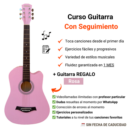 Curso De Guitarra Desde 0 + GUITARRA DE REGALO