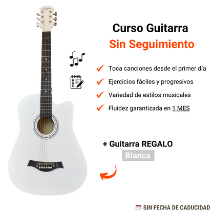 Curso De Guitarra Desde 0 + GUITARRA DE REGALO