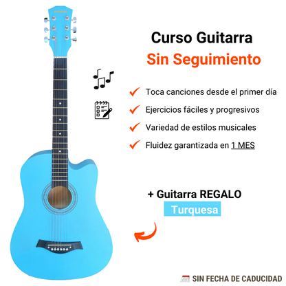 Curso De Guitarra Desde 0 + GUITARRA DE REGALO